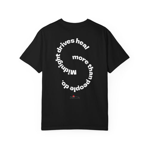 Midnight Drive T-shirt | Retro Night Scenery, Moonlight Road