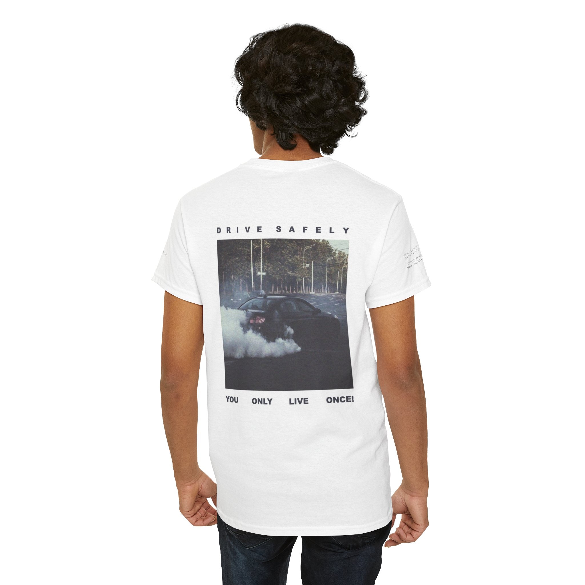 Drive Safely Tee | Road Safety Graphic Shirt, Driving Reminder